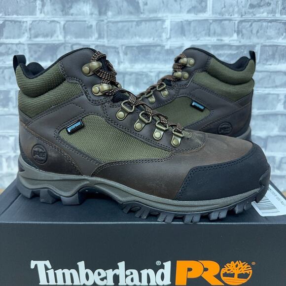 Timberland Keele Ridge Steel Toe Waterproof Brown TB1A1Q80214 Mens Size 8 New main image 6